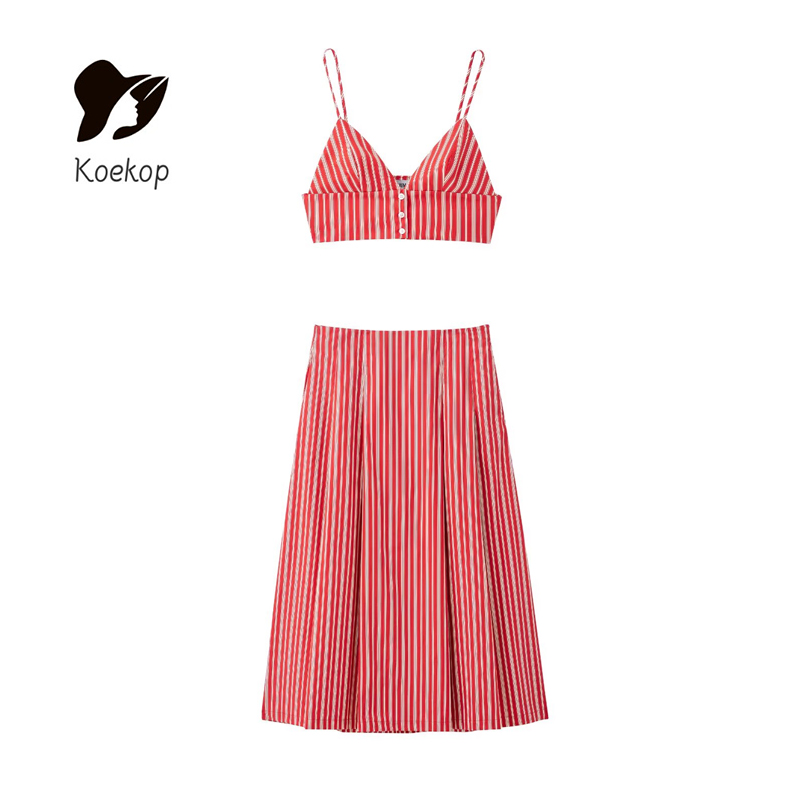 Strapless Bra Backless - Koekop レディース ファッション セクシー ストライプ ホルター