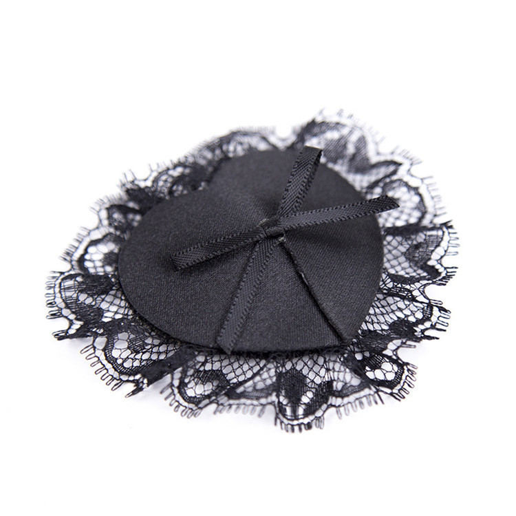 Nipple Cover Pasties - レーススパンコールハート型丸型ニップルパッチ、再利用可能なシリコン製粘着式バストステッカー、タッセル付きニップルカバー、魅惑的なフェティッシュエロティックアイテム
