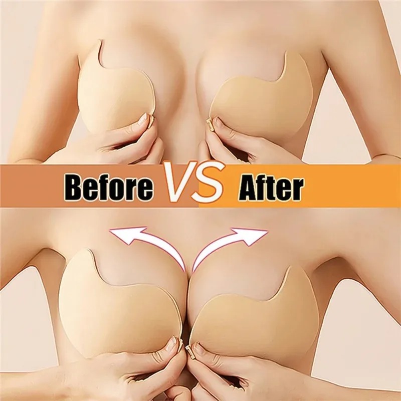 目に見えないストラップレス粘着スティックブラ、ストラップレス - Silicone Bra Adhesive のレビューと価格