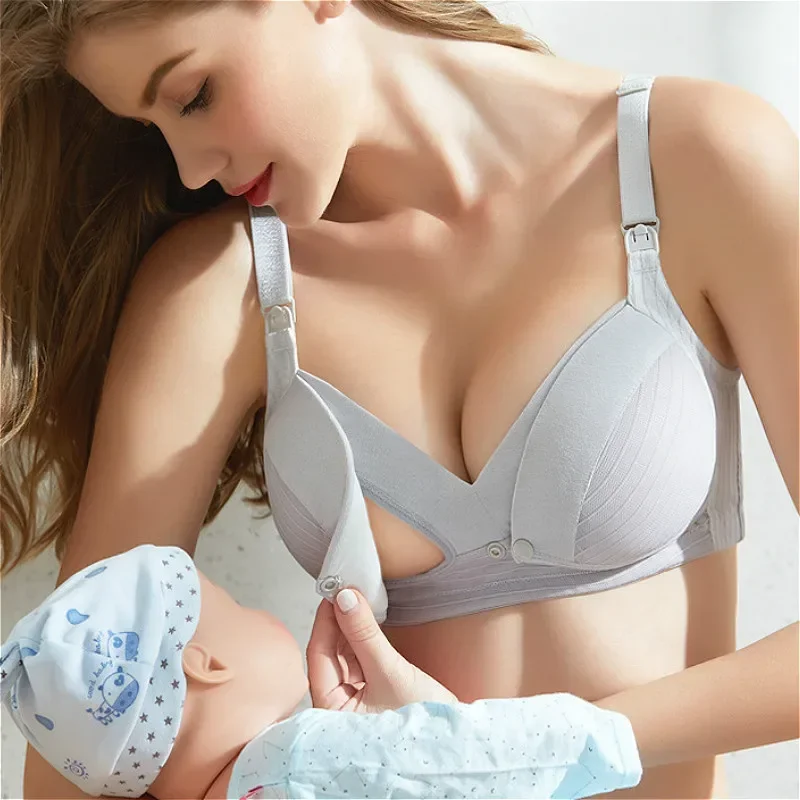 妊婦用看護ブラ,乳房,綿,ワイヤーなし,睡眠用下着,マタニテ - Nursing Bra Sleep のレビューと価格