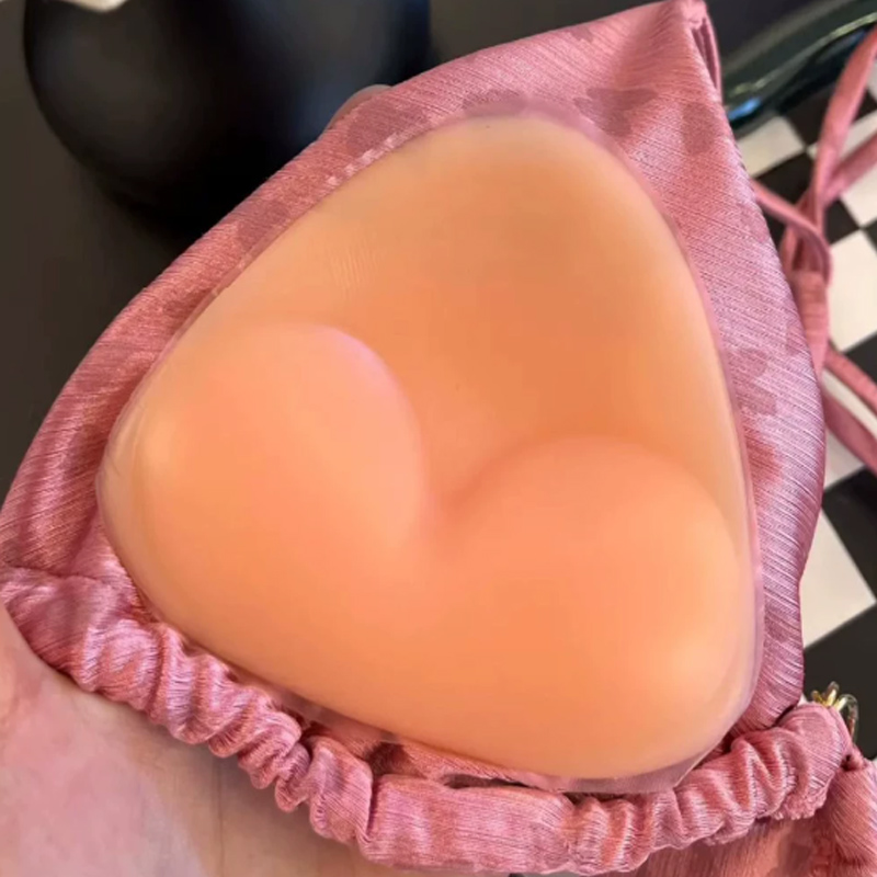 女性プッシュアップブラジャーインサートシリコーン胸パッド女性 - Silicone Bra Adhesive のレビューと価格