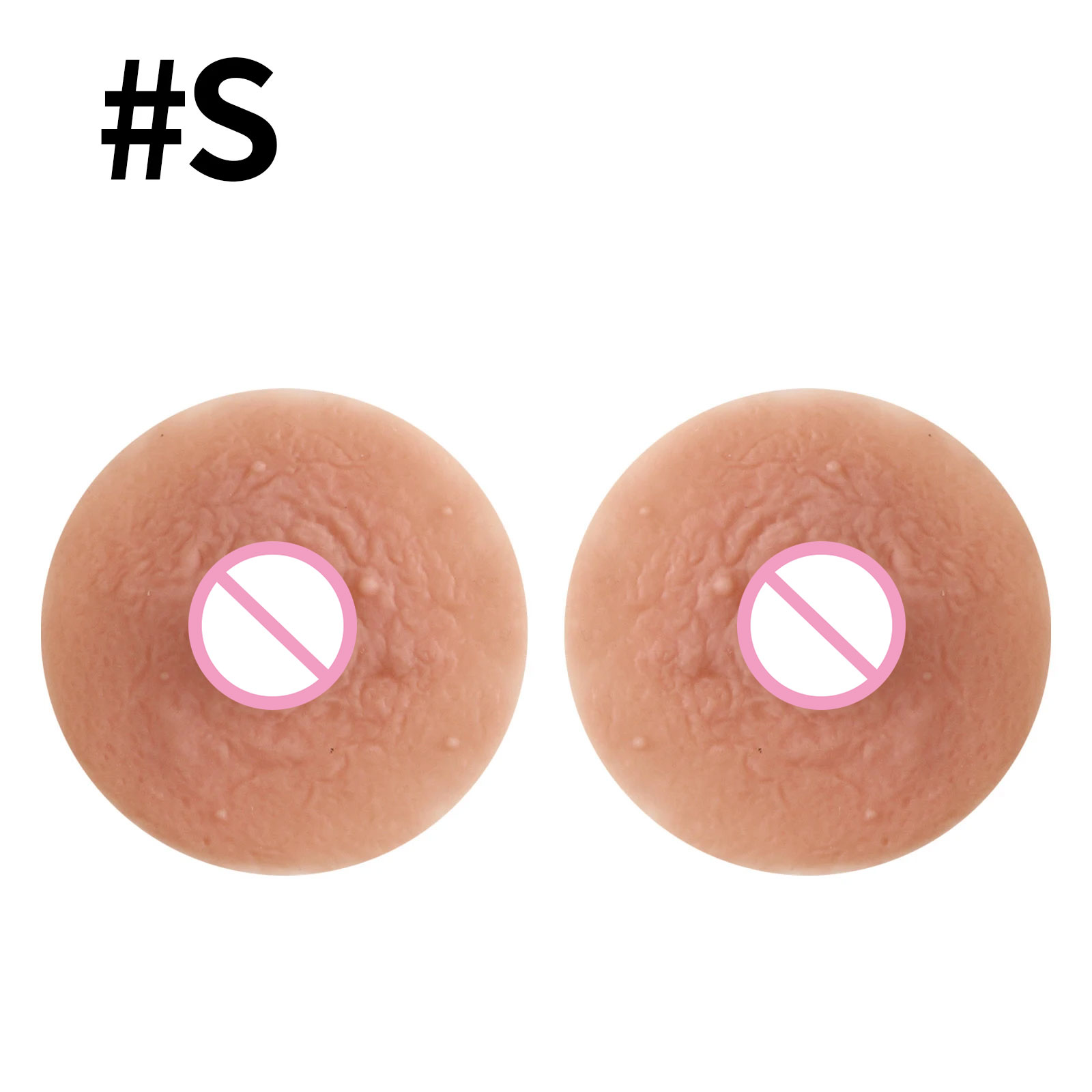 シリコーン偽乳首ステッカー女性大人偽乳首胸胸ペーストテキスト - Nipple Cover Pasties のレビューと価格
