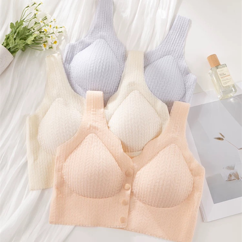 セクシーなレース KUCLUT カップ女性の下着ワイヤーなし - Nursing Bra Sleep のレビューと価格